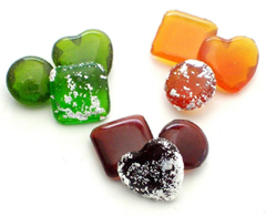 edible gems for signature drinks