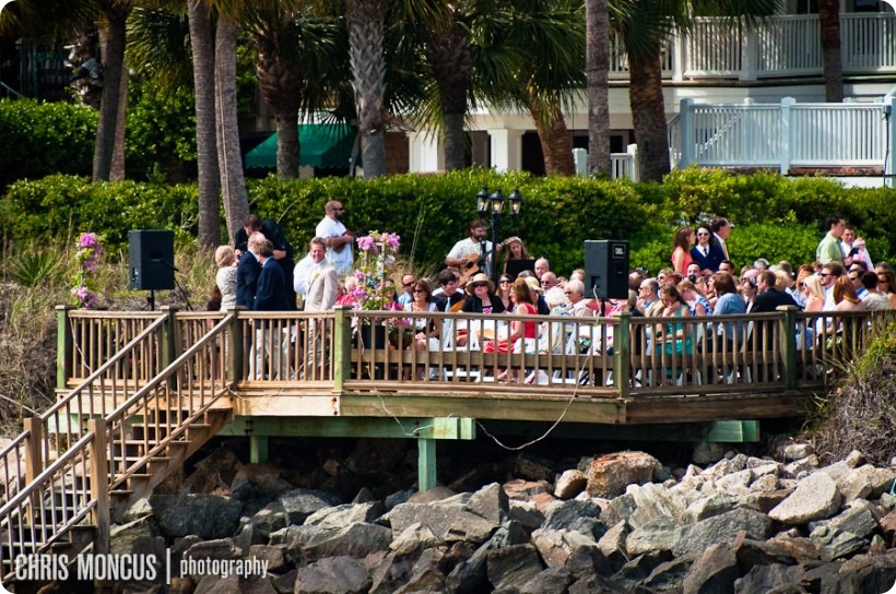 Wedding Ceremony at Itylldoo St. simons Island by Chris Moncus Photographer