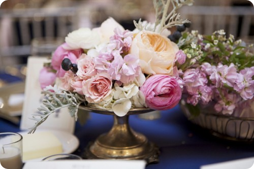 Roses, ranunculus, peonies stock centerpiece bouquet arrangement elizabeth anne designs melissa schollaert