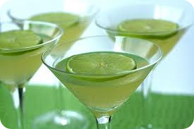 Jello shot in martini glass cocktails signature drink for wedding