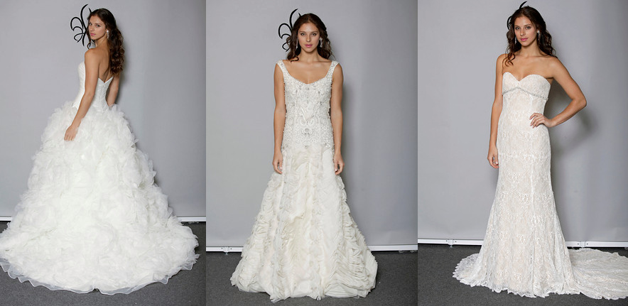 Anne Barge Fall 2012 Wedding Dress Gown Line