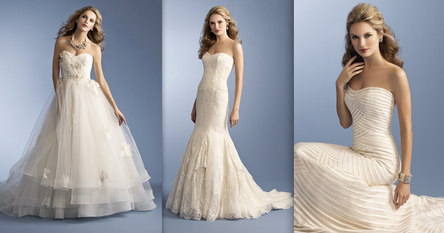 Anne Barge Fall 2012 Wedding Dress Gown Line