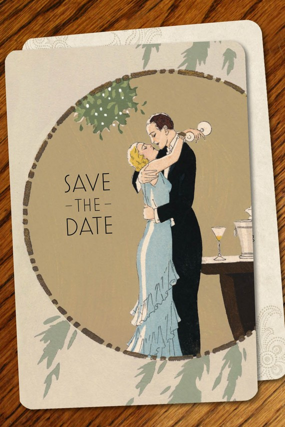 Great Gatsby Inspired Save the Date 